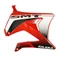 FUEL TANK RIGHT PANEL"PIAGGIO GENUINE PART" GILERA 50 SMT 2006>2010 RED  -86147201W0R5-