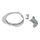 CACHE COURROIE CYCLO ADAPTABLE MBK/MOTOBECANE 88, 881 CHROME (AVEC PATTE DE FIXATION) -SELECTION P2R