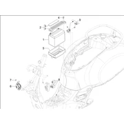 Relais - Batterie - Avertisseur sonore