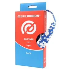 RUBAN DE GUIDON / CINTRE BIKE RIBBON CORK PLUS BLEU/BLANC