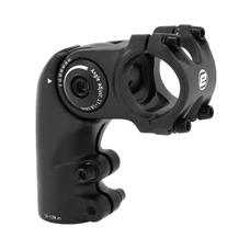 STEM FOR MTB/URBAN/TREKKING- ERGOTEC -ADJUSTABLE- OCTOPUS HIGH RISE - ALUMINIUM BLACK Ø 31,8 Lg 60mm (APPROVED - LEVEL 4) For fork 1"1/8