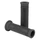 REVETEMENT POIGNEE DOMINO MOTO ON ROAD A350 GRIS ANTHRACITE/NOIR OPEN END 120mm (PAIRE)