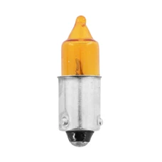 LIGHT BULB 12V 21W STANDART H10W1 FOOT BAU9S - ASSYMETRIC BAYONET 120° ORANGE (TURN LIGHT) (SOLD PER UNIT)  -SELECTION P2R-