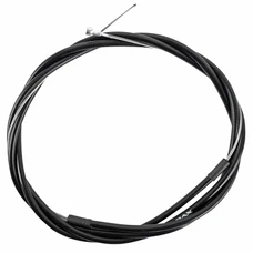 TRANSMISSION FREIN FIBRAX FCB NOIR/CABLE INOX POUR ROUTE AVEC EMBOUTS DE GAINE (VENDU A L UNITE)