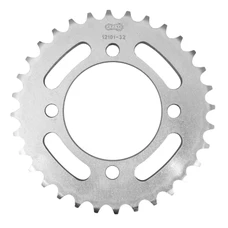 REAR CHAIN SPROCKET FOR 50cc MOTORBIKE YAMAHA 50 FS1 1976>1979, LB CHAPPY 1980>1994, RD M 1979>1980, RD MX 1981>1987, TT-R E 2006>2019 420 32 TEETH (BORE Ø 64/80/8.5) -AFAM