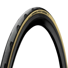 PNEU ROUTE 700 X 25 CONTINENTAL GRAND PRIX 5000 NOIR FLANC CREME TS (25-622) -GP5000