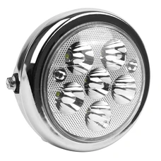 PHARE/OPTIQUE SCOOT ELECTRIQUE ADAPTABLE CITYCOCO A LED CHROME (48/60/72V) -P2R