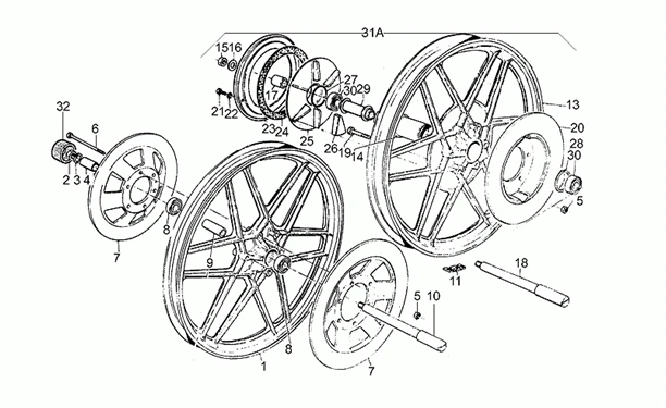 Roues alliage