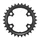 PLATEAU GRAVEL 4BRA D.80 POUR SHIMANO GRX MONO RX600 ORIGINE 30DTS INTERIEUR 11V. NOIR