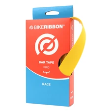 RUBAN DE GUIDON / CINTRE BIKE RIBBON CORK PLUS JAUNE FONCE SANS LIEGE