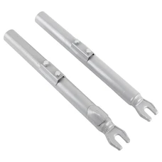 FOURREAU DE FOURCHE CYCLO ADAPTABLE PEUGEOT 103 SP, SPX GRIS (LIVREE AVEC RESSORT) (PAIRE) -SELECTION P2R