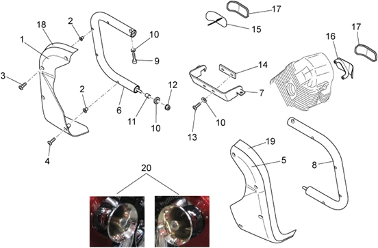 Protection pied-pare chocs AV