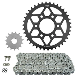 CHAIN AND SPROCKET KIT FOR ROYAL ENFIELD 411 HIMALAYAN 2016>2020 525 15x38 (OEM SPECIFICATIONS). -AFAM
