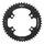 CHAINRING FOR ROAD BIKE Ø 110 - 4 ARMS - Ø110 FOR SHIMANO TIAGRA 4700 TA X110 WS 46 Teeth- External COMPATIBLE SORA 3000/CLARIS 2000 BLACK 9/10 Speed.