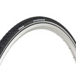 TYRE FOR URBAN/TREKKING BIKE 700 X 28 VITTORIA RANDONNEUR BLACK RIGID (28-622) REFLECTIVE