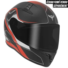 CASQUE INTEGRAL ADX AI400 EVO NOIR/ROUGE MAT S (SIMPLE ECRAN) (ECE 22.06)