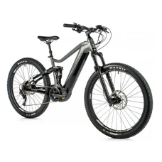 VELO ELECTRIQUE/VAE VTT 29 LEADER FOX ARRAN 2023 TOUT SUSPENDU HOMME GRIS TIGRE 10V MOTEUR CENTRAL PANASONIC GX ULTIMATE 36V 90Nm BATTERIE 20Ah (CADRE 19,5" - H50cm - L - ADULTE DE 178cm à 185cm)