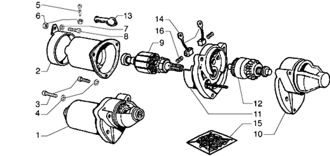 Demarreur electrique