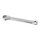 MANIVELLE GAUCHE TYPE THUN LONGUEUR 165 mm ACIER ARGENT (AVEC EMPLACEMENT POUR CLAVETTE 15 mm)  -SELECTION P2R-