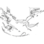 Pieces composant le guidon