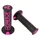 REVETEMENT POIGNEE KRM PRO RIDE SCOOT/50 A BOITE NOIR/ROSE - CLOSED END (PAIRE)