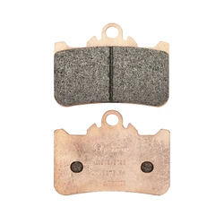 PLAQUETTE DE FREIN CL BRAKES POUR HONDA 500 CB HORNET 2024>, 500 CB X 2022>, 500 CBR R 2022>, 750 CB HORNET 2023> AV (1 JEU DE 2 PLAQUETTES) (1276 A3+ TOURING METAL FRITTE)