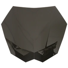 PLAQUE NUMERO/TETE DE FOURCHE 50 A BOITE UNIVERSEL REPLAY RIVALE NOIR SANS ECLAIRAGE (AVEC FIXATIONS)