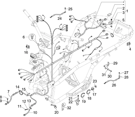 Faisceau de câbles principal