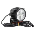 ECLAIRAGE/PHARE POUR TROTTINETTE FC1 A LED COMPATIBLE SMARTGYRO/KUGOO AVEC KLAXON INTEGREE NOIR  -SELECTION P2R-
