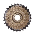 ROUE LIBRE  7V. P2R SHIMENG 14-28 BRONZE/NOIR INDEXEE