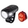 ECLAIRAGE VELO USB KIT SIGMA AURA MICRO SET AURA 45/NUGGET II (AUTONOMIE 3H MODE STANDARD ET 6H MODE ECO) NOIR - HOMOLOGUE