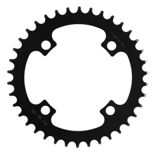 CHAINRING FOR EBIKE 4 ARMS - Ø104 FOR BOSCH MICHE 38 Teeth- SINGLE BLACK STEEL 8/9/10 Speed