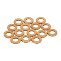 RONDELLE/JOINT DE VIDANGE ARTEIN COPPER WASHERS CUIVRE PLAT DIAM  6 x 12 x 1,50 mm  (BLISTER 10 PIECES)  -PRO SERIES-