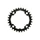 PLATEAU VTT 4BRA D.96 POUR SUNRACE 30DTS MONO MX 12/11/10V. NOIR NARROW-WIDE ALU COMPATIBLE AUTRES MARQUES