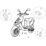 Relais - Batterie - Avertisseur sonore