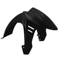 GARDE BOUE AV SCOOT ADAPTABLE PEUGEOT 50 LUDIX 14 POUCES NOIR BRILLANT -SELECTION P2R