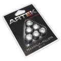 VARIATOR ROLLER FOR MAXISCOOTER ARTEK K1  20x17   7,5g (x6)  FOR PEUGEOT 125 SATELIS/ SUZUKI 125 BURGMAN/ APRILIA 125 LEONARDO/KYMCO 125 PEOPLE