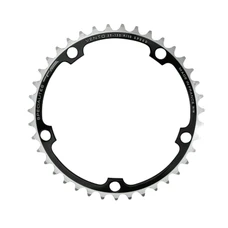 CHAINRING FOR ROAD BIKE- 5 Arms- 39T.Ø 135 -INNER- ALUMINIUM BLACK- 7075 TA VENTO -CAMPAGNOLO TYPE- 9/10Speed.