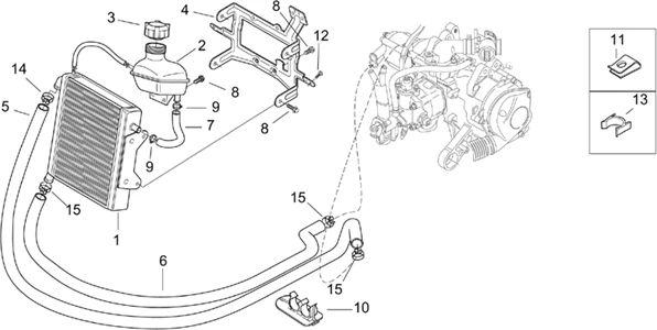 Installation refroidissement