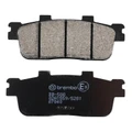 PLAQUETTE DE FREIN BREMBO POUR PEUGEOT 125 LXR 2010>2013 AR / SYM 300 GTS 2009>2013 AR, 125 JOYRIDE 2007>2009 AR, 300 JOYMAX EVO 2010>2012 AR (SCOOTER CARBONE CERAMIQUE) -07040