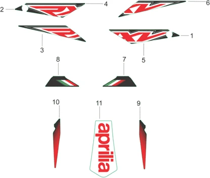 Carrosserie posterieure Décalco
