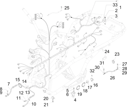 Faisceau de câbles principal