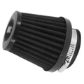 FILTRE A AIR CONIQUE NOIR FIXATION DROITE DIAM 35/45 mm -SELECTION P2R