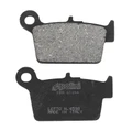 BRAKE PADS -POLINI FOR BETA 50 RR ENDURO  Rear 50 MOTARD ALU AM6 Rear (L 66mm - H 37mm - thk   7.6mm)  (174.0125)  (ORIGINAL)