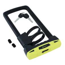 ANTITHEFT FOR BICYCLE -U LOCK AUVRAY ZEN 108x235 mm (Ø 13 mm) WITH BRACKET- Security level 8/10