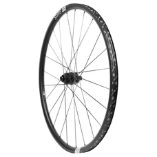 ROUE GRAVEL DISQUE 700 DT SWISS G1800 SPLINE AVANT MOYEU DYNAMO CENTERLOCK TUBELESS READY AXE TRAVERSANT 12/100mm NOIR JANTE 24C
