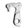 PATTE DE DERAILLEUR ALU MARWI LAPIERRE/GHOST GH-167 (VENDU A L'UNITE SUR CARTE)