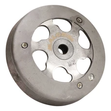 CLOCHE D'EMBRAYAGE SCOOT MALOSSI CLUTCH BELL POUR PEUGEOT 50 TKR, TREKKER, SPEEDFIGHT/PIAGGIO 50 ZIP 2T ET 4T, TYPHOON, NRG, FLY 2T ET 4T, VESPA LX 2T ET 4T/GILERA 50 STALKER, RUNNER -DIAM 107