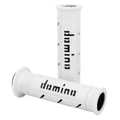 GRIP - DOMINO ORIGINAL- ON ROAD A250 WHITE/BLACK OPEN END (PAIR) 120-125 mm.