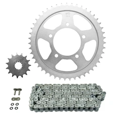 KIT CHAINE ADAPTABLE SUZUKI 600 GSF BANDIT 2000>2004, GSF S BANDIT 2000>2004  530  15x47  (DIAM COURONNE 87/110/10.5)  (DEMULTIPLICATION ORIGINE)  -AFAM-